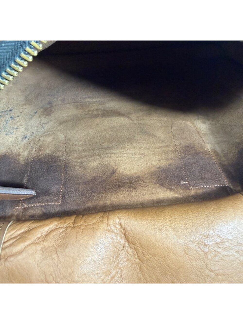 1980s COACH Bonnie Cashin Slim Satchel Standard Bag British Tan 9430 NYC NO TAG - Picture 15 of 16